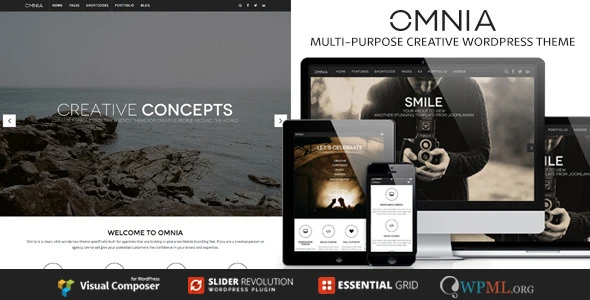 OMNIA – Multipurpose, Creative WordPress Theme